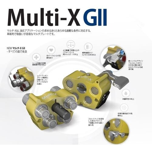 CEJN マルチ−X クアトロ12.5/19 メス