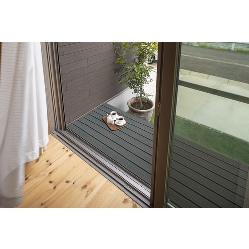 タカショー デッキ・タイル用品 アルミデッキ 90