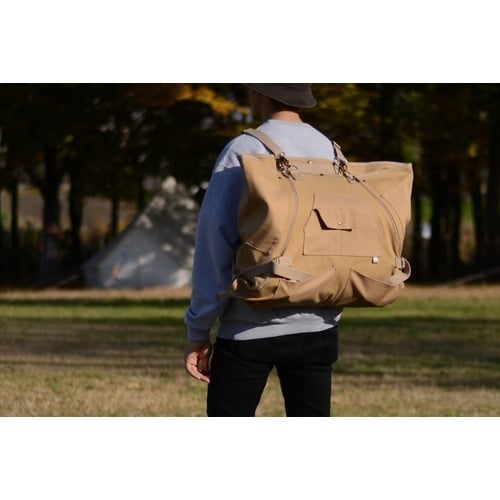 ナカバヤシ 5WAY難燃エプロンバッグM/ブラック