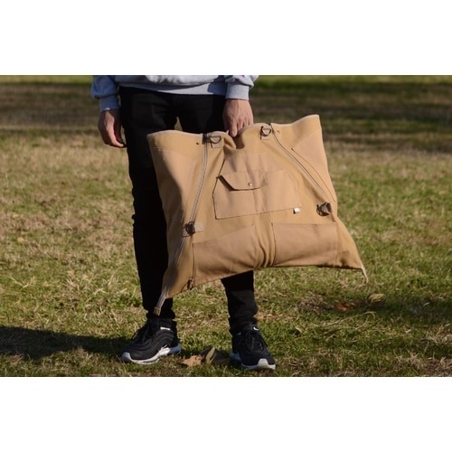 ナカバヤシ 5WAY難燃エプロンバッグM/ブラック