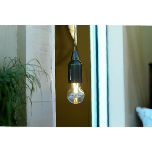 ナカバヤシ LEDリモコンハンギングランプM/ブラ