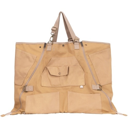 ナカバヤシ 5WAY難燃エプロンバッグL/タン