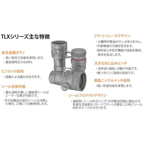 CEJN シリーズ307 ニップル Rc 3/8