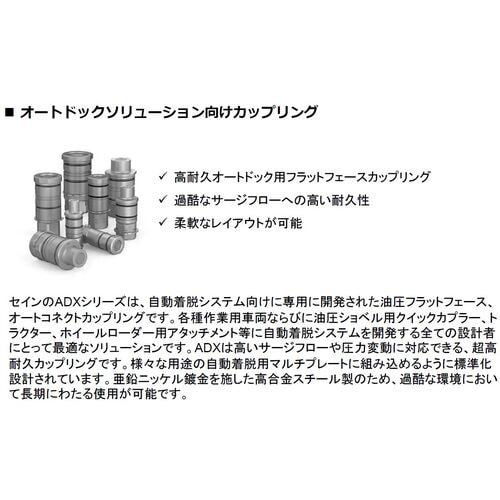 CEJN ADXシリーズ ニップル G3/4メネジ