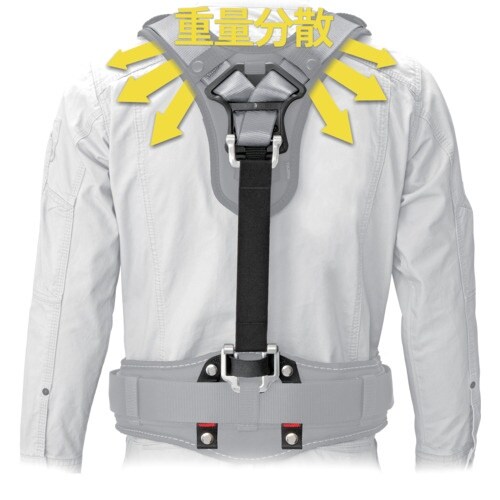 タジマ セフサスペンダーA フリーサイズ 銀