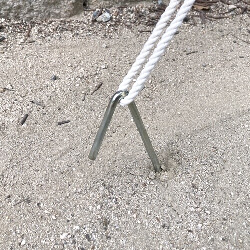 DAIDOHANT ユニクロ打込V字ペグ「20本入