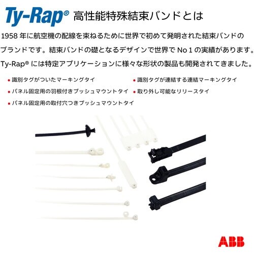 TY−Rap Ty−Rap(タイラップ)パネル固定