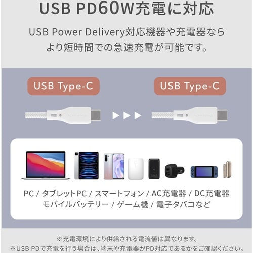 Owltech 磁力でまとまる PD60W充電/デ