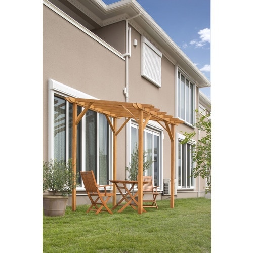 タカショー 園芸用品 ウッディー ストレートパーゴ