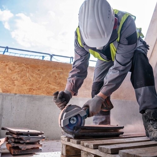 ボッシュ 18Vコードレスディスクグラインダー+バ