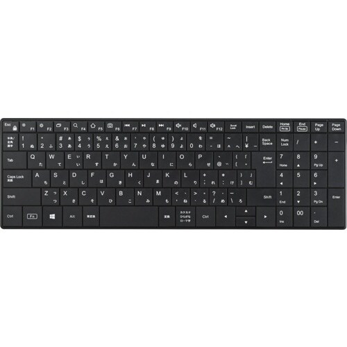 BUFFALO 2.4GHz無線 コンパクトキーボ