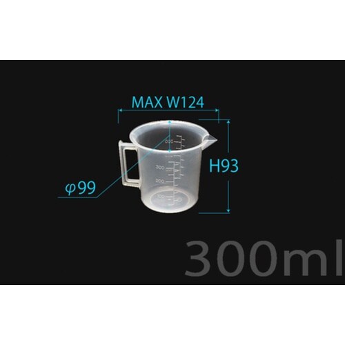 KOKUGO PPビーカー 300mL 手付 目盛