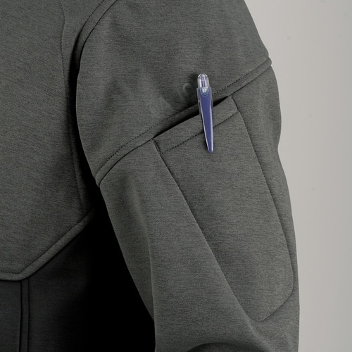 カジメイク 8340 防風ソフトシェルブルゾン グ