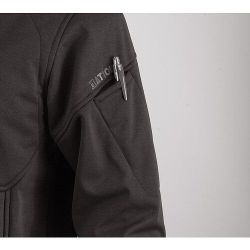 カジメイク 8340 防風ソフトシェルブルゾン ブ