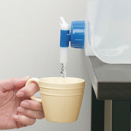 アイガーツール 水タンク 折りたためるコック付き水