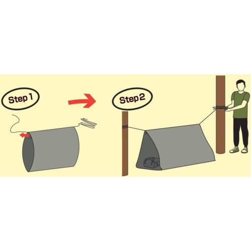 アイガーツール 防災シート 3WAYエマージェンシ