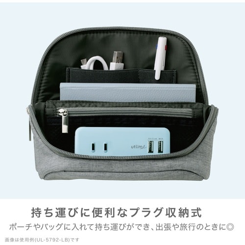 ソニック 3口コンセント 直挿しタイプ USBポー