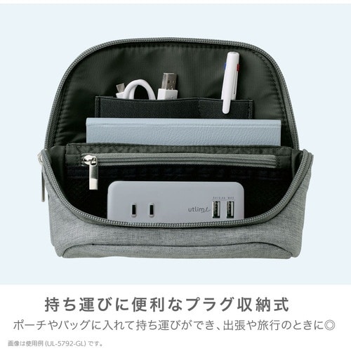 ソニック 3口コンセント 直挿しタイプ USBポー