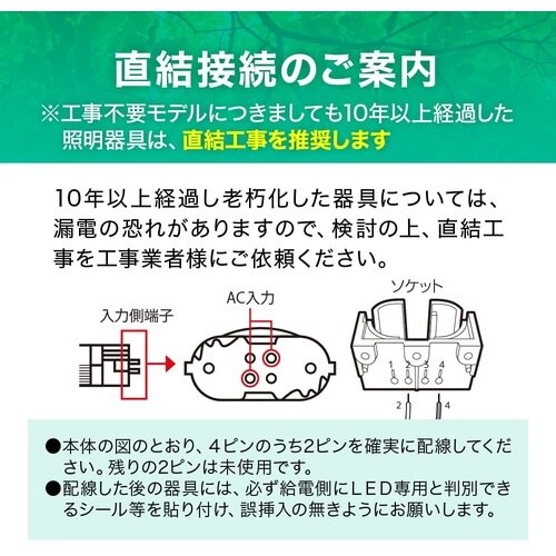 ecorica コンパクト形LED FPLシリーズ
