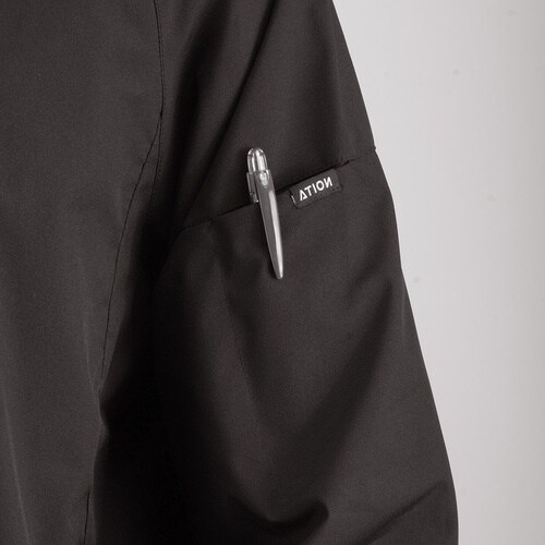 カジメイク 8350 防風ストレッチピステ ブラッ