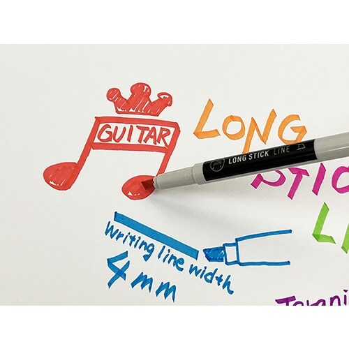 マジックインキ ギター ロングスティック ライン