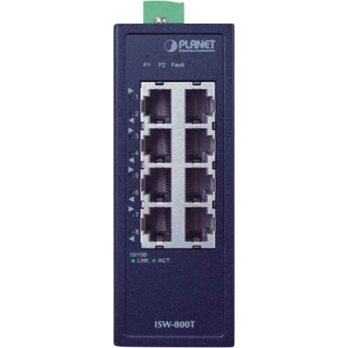 PLANET コンパクトイーサネットスイッチ 産業