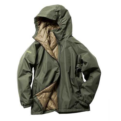 Makku TEGARU防水防寒スーツ カーキ×ブ