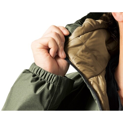 Makku TEGARU防水防寒スーツ カーキ×ブ