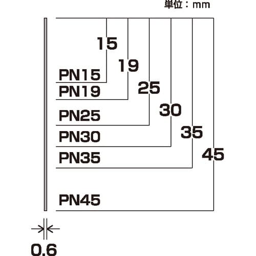 DAIDOHANT ピンネイル PN15UC うす