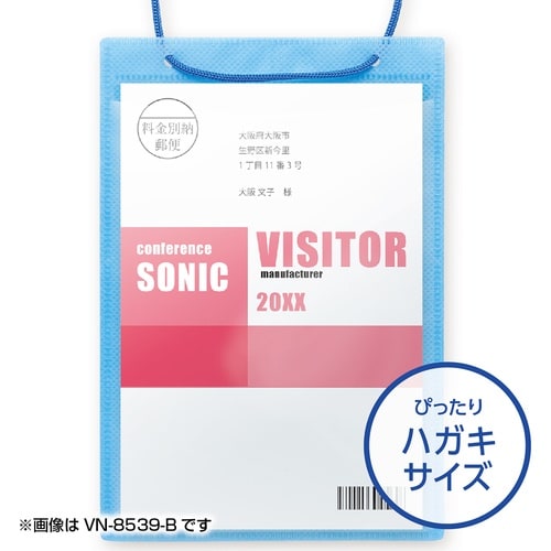 ソニック カラーイベント吊下げ名札 ハガキ用 50