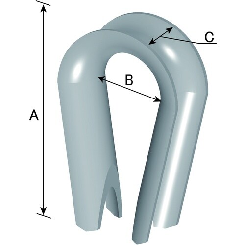 DAIDOHANT ステンレス シンブル 6mm