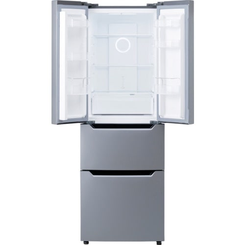 IRIS 103253 冷凍冷蔵庫 320L シル