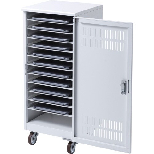 SANWA ノートパソコン保管庫(11台収納)