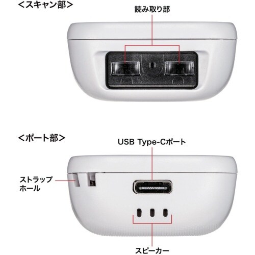 SANWA Bluetooth1次元バーコードリー