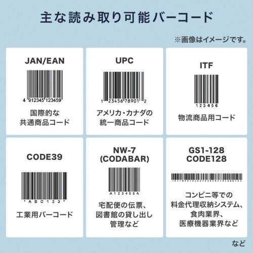 SANWA Bluetooth1次元バーコードリー