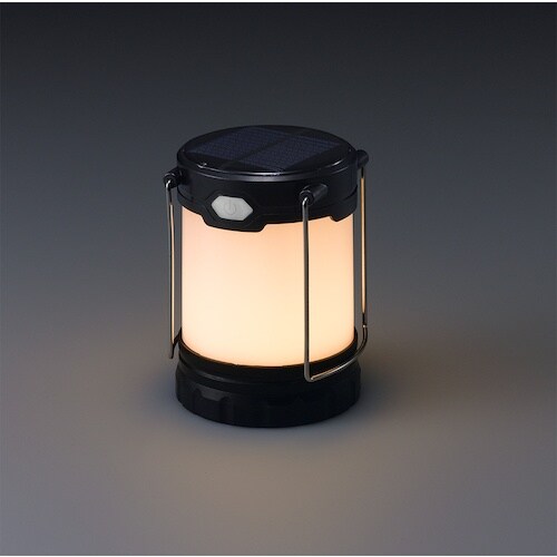 YAZAWA USB充電もできるソーラーランタン