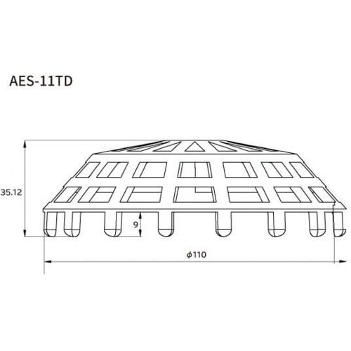 TS TSストレーナー AES−11TD グレー