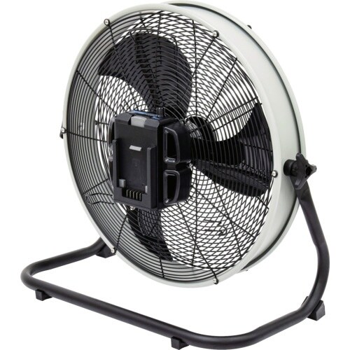 NICHIDO バッテリー式AC/DC兼用充電ファ