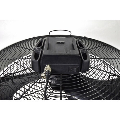 NICHIDO バッテリー式AC/DC兼用充電ファ