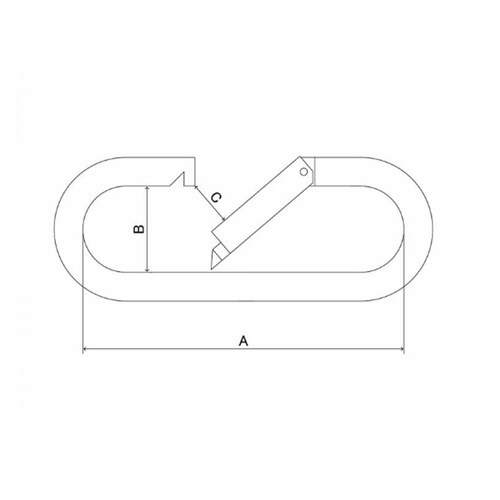 DAIDOHANT ユニクロ プチカラビナ 5mm