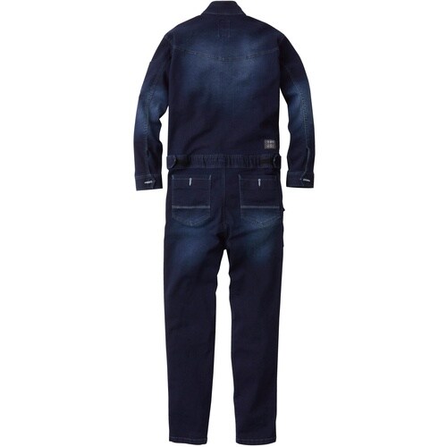 NBW 2082−20 つなぎ ミッドインディゴ