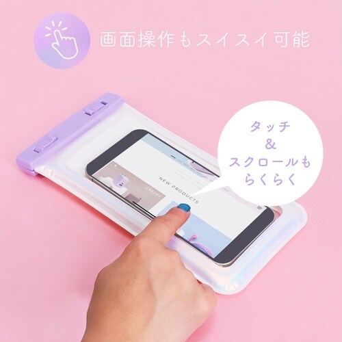 MOTTERU ケースにいれたまま写真撮影や通話が