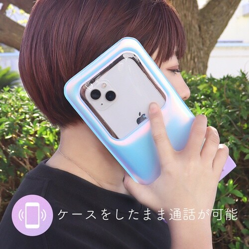 MOTTERU ケースにいれたまま写真撮影や通話が