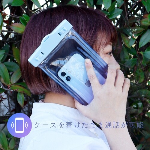 MOTTERU ケースにいれたまま写真撮影や通話が