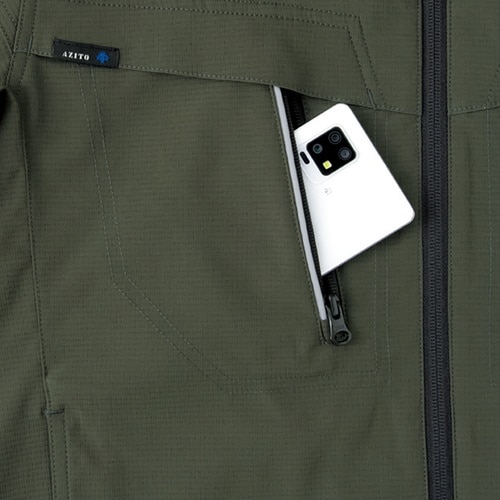 アイトス 長袖ブルゾン(男女兼用)AZ4101 チ