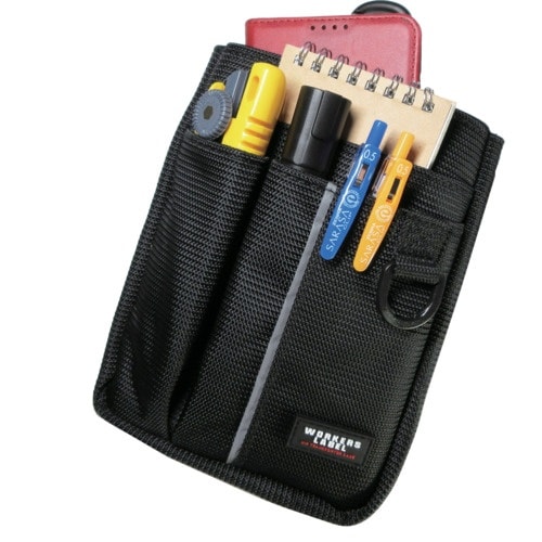 アイガーツール 腰用小物ケース 反射ライン付き小物