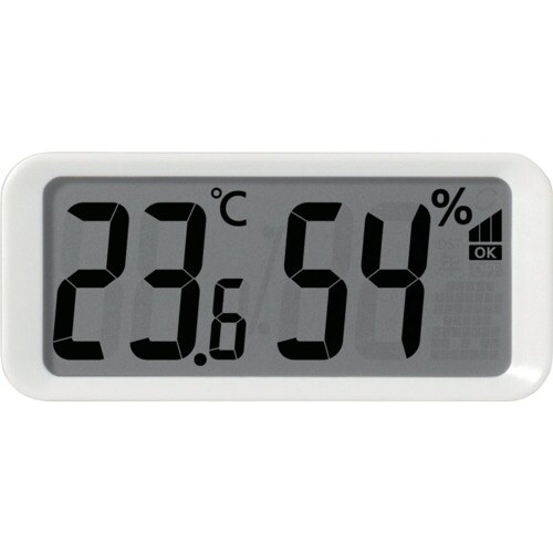 シチズン 電波時計 壁掛け時計 温湿度計付き カレ