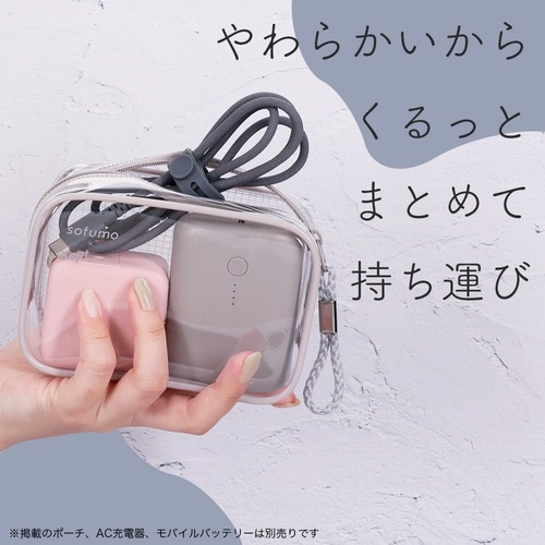 MOTTERU 編み込みケーブル 急速充電 データ