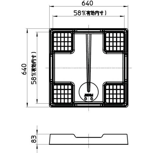 SANEI 洗濯機パン