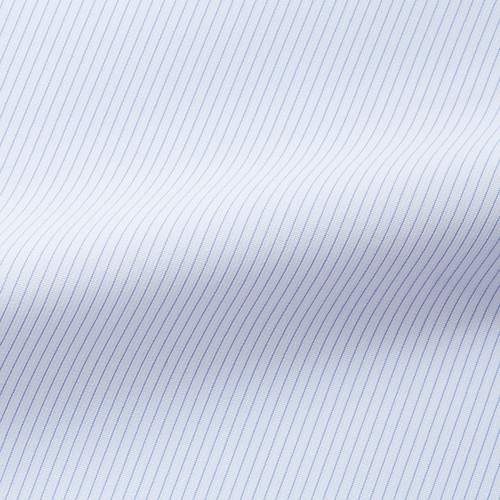 ピエ 七分袖ブラウスHCB4007 サックス 21